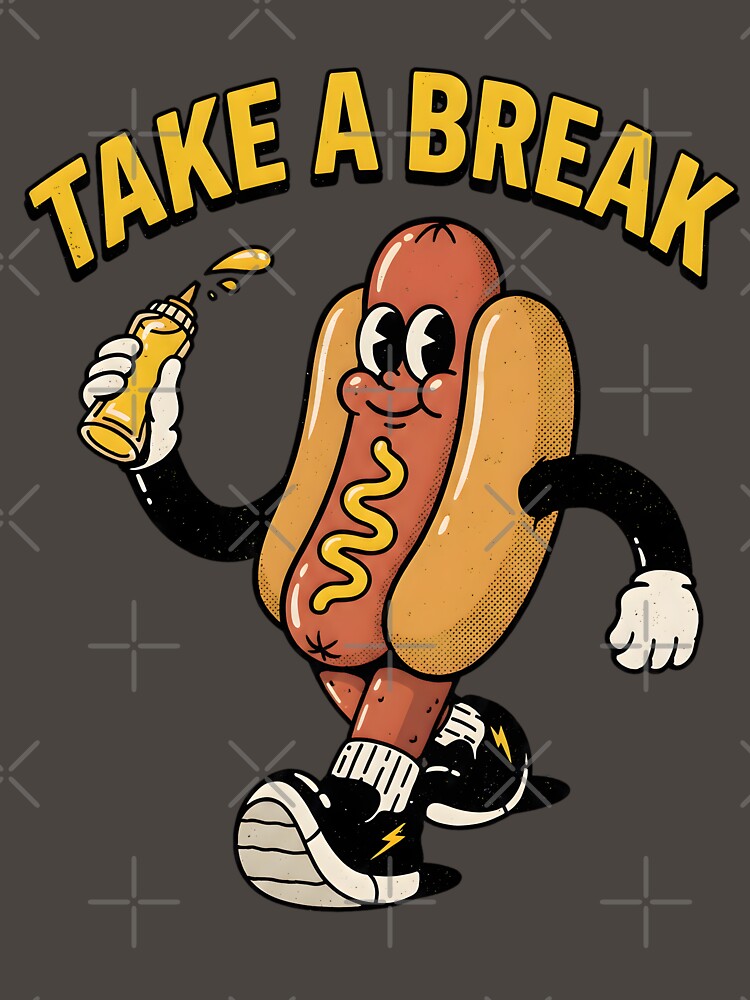 Retro Lunch Break: The Mustard Stroll by AwesomeBeyondLimits