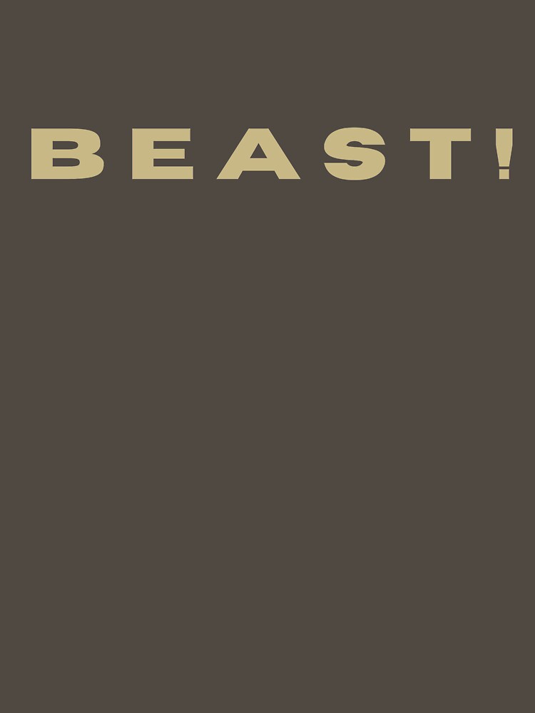 gold/yellow Beast by FourNuns