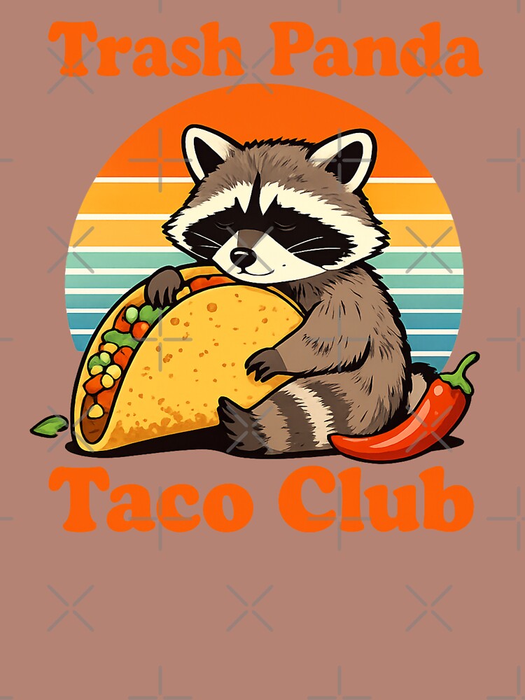 Trash Panda Taco Club by LuloCreative
