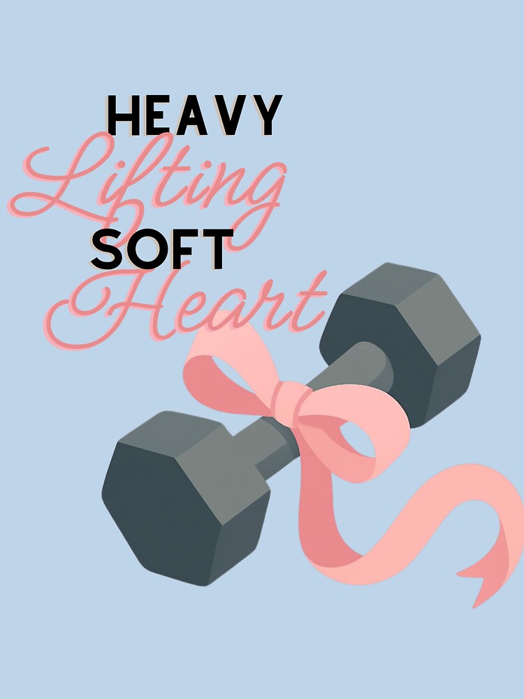 Heavy Lifting Soft Heart Dumbbell by Girly-Universe