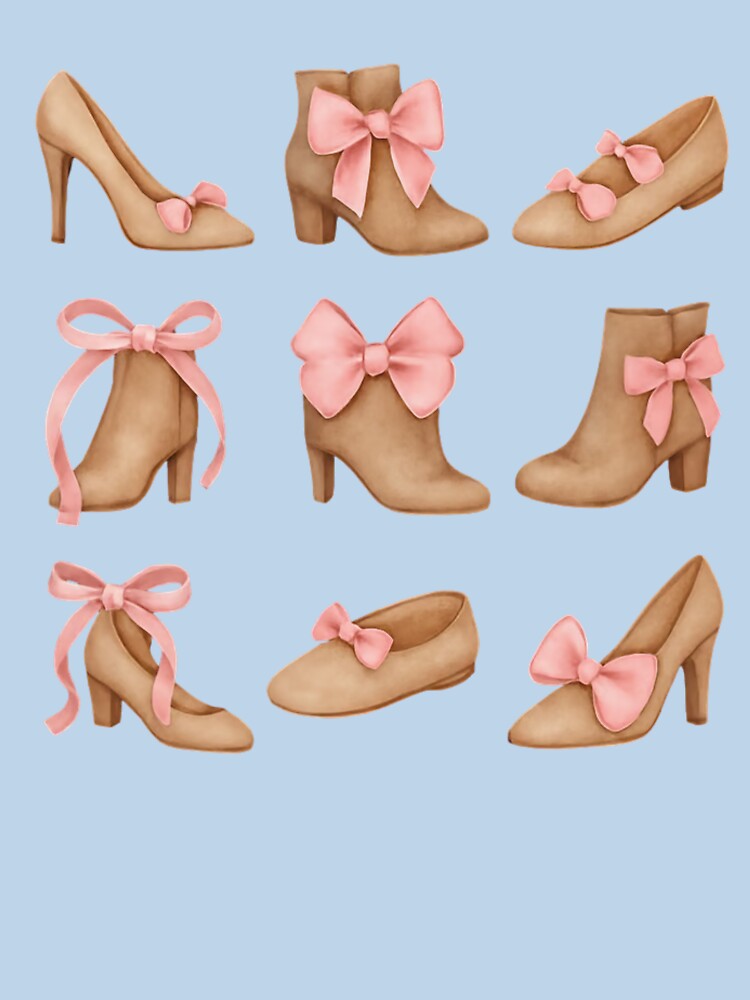 Shoes With Pink Bows by TheCatmeow2000