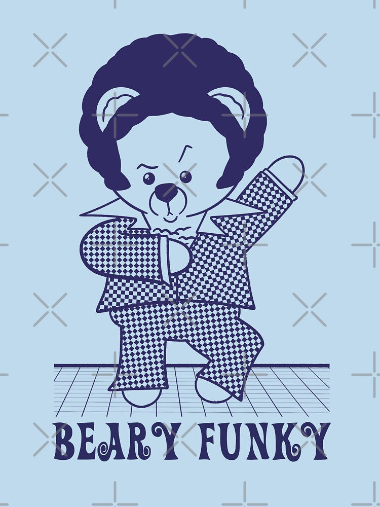 Beary Funky - disco bear by WatershipBound