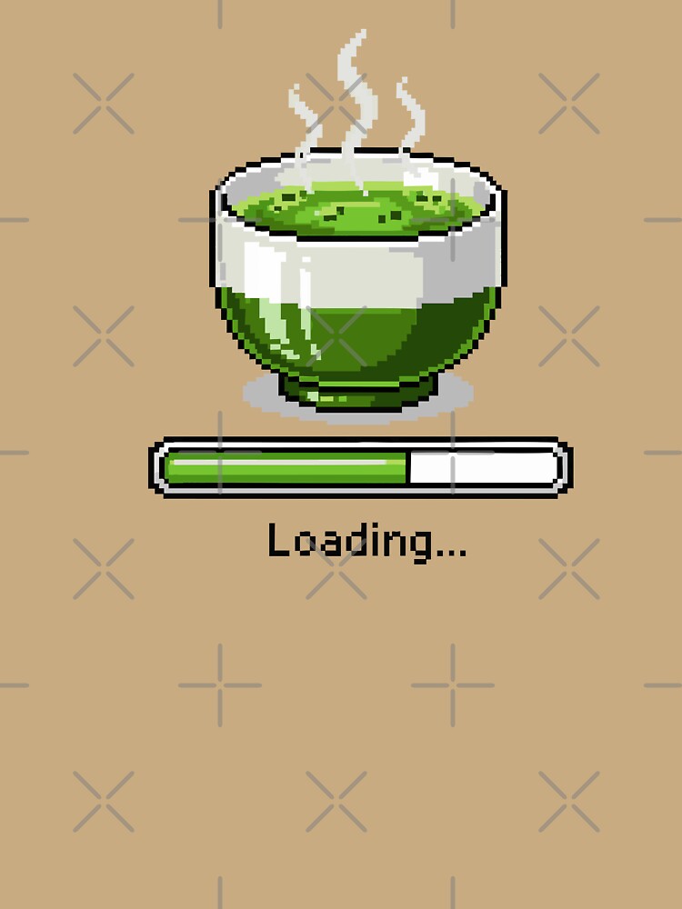Matcha Loading... Please Heal Ver.2 by pixelbloom17