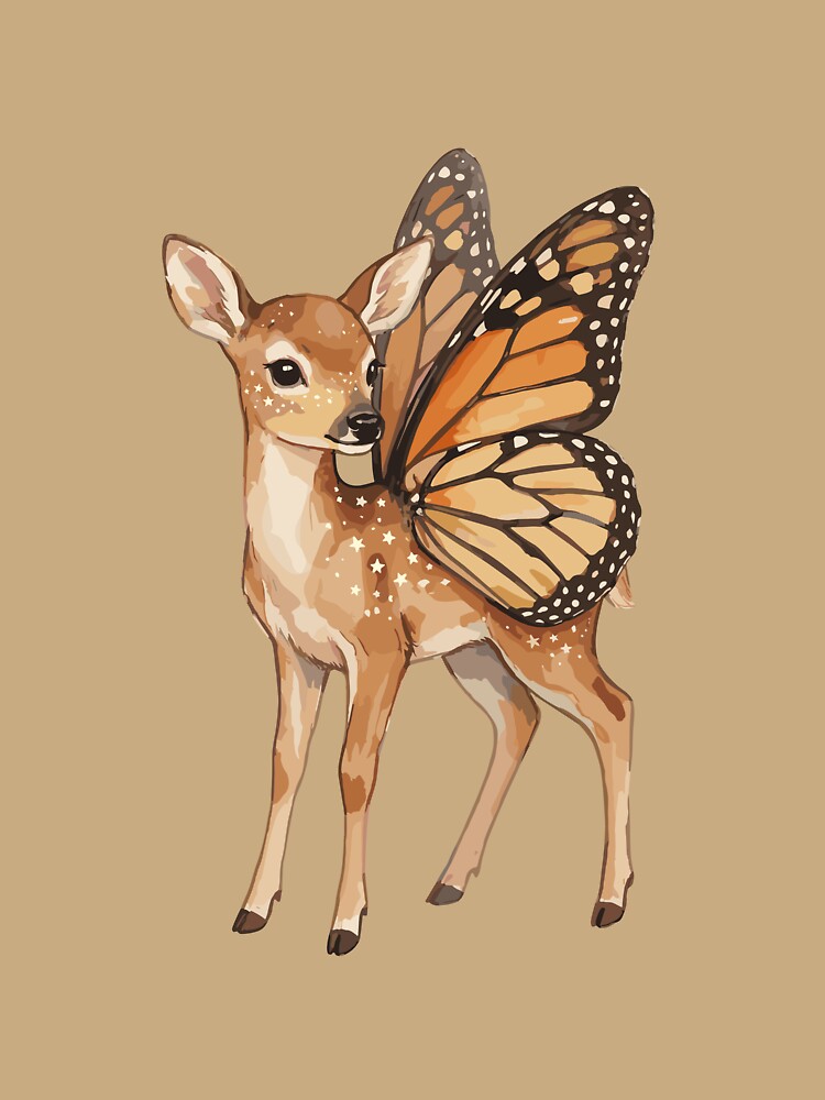 Fairycore Aesthetic: Flutterdeer Sprite by bapupa