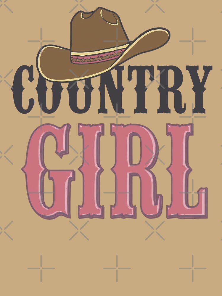 Country Girl Cowgirl Hat by PamLeeDesign