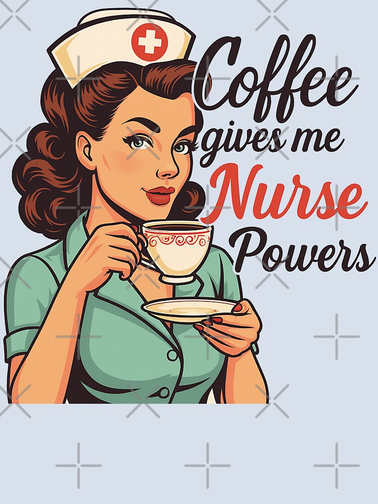 Retro Coffee Gives Me Nurse Powers by legendaryskins