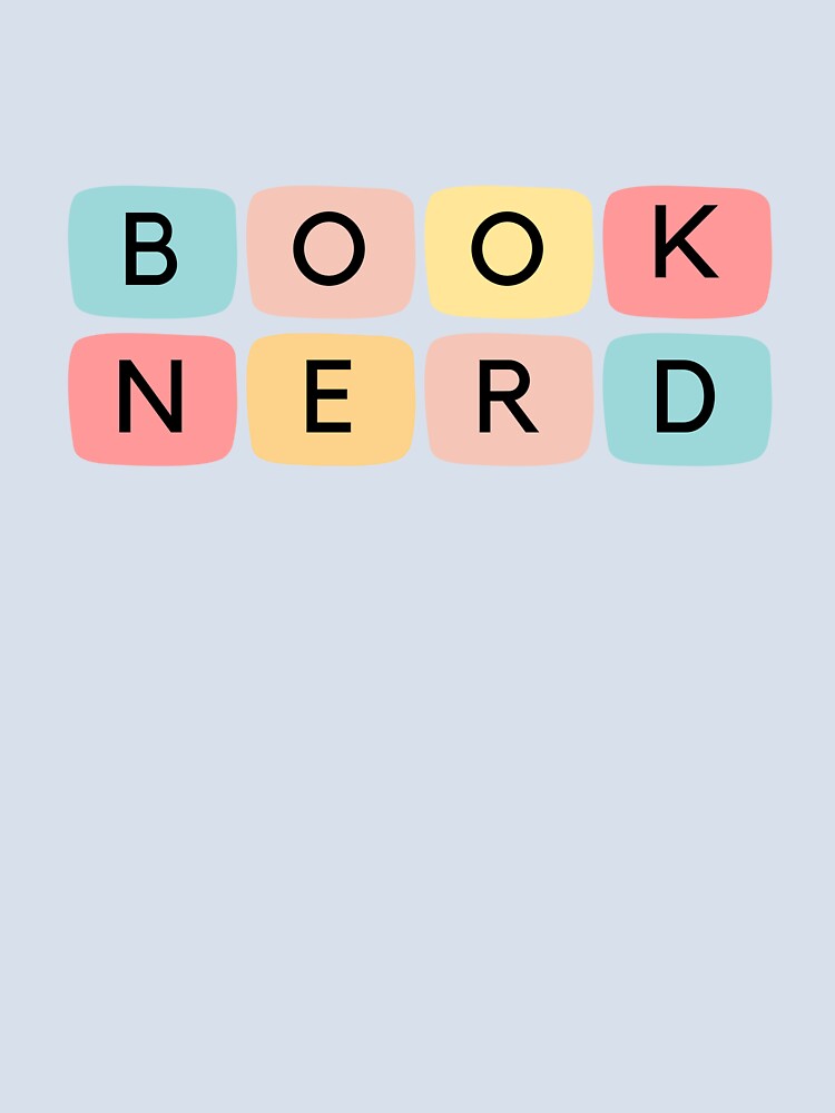 Book Nerd for literature lovers by ThreadlyAndCo