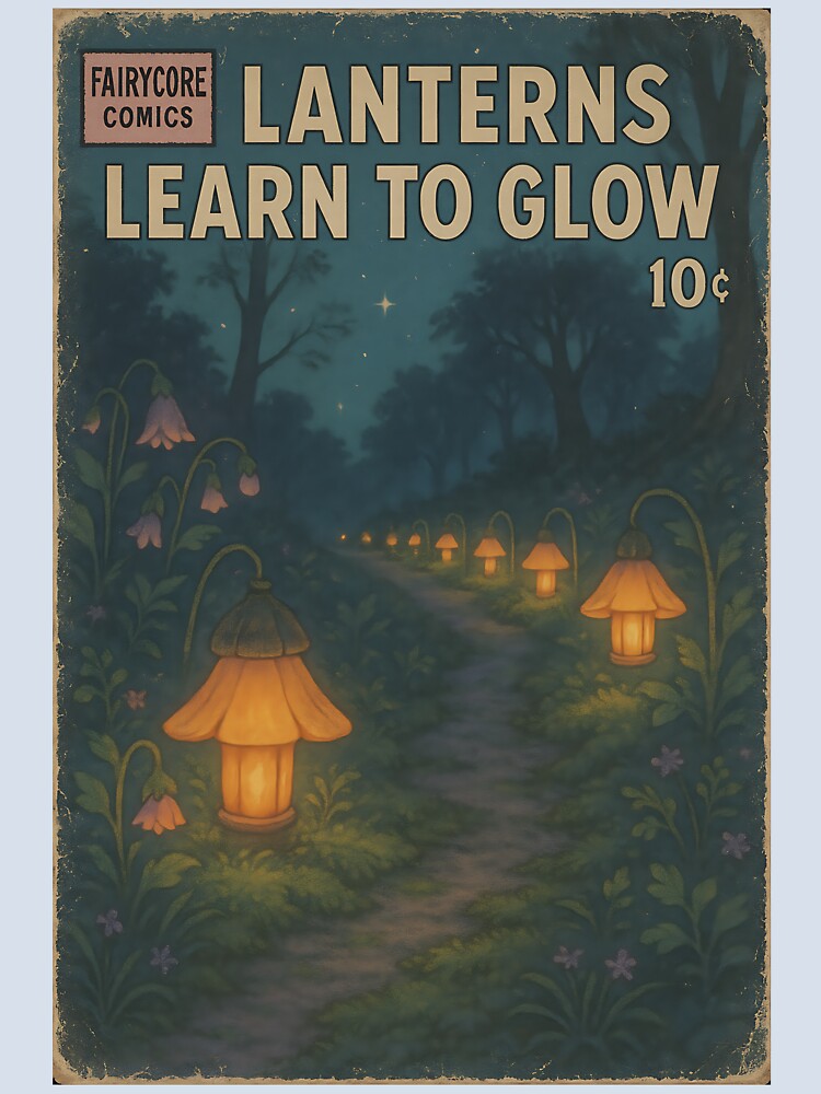 Dreamy Fairycore Art: Lanterns learn to glow by bapupa