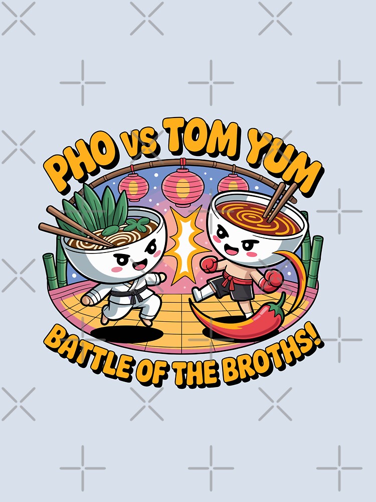 Asian Noodle Fight - Pho VS Tom Yum - Funny by Danh Style
