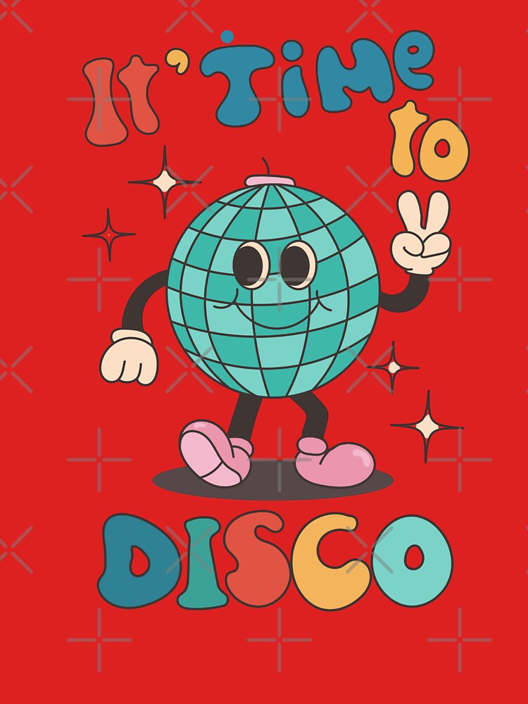 its time disco world essential tshirt by anandsiva2703