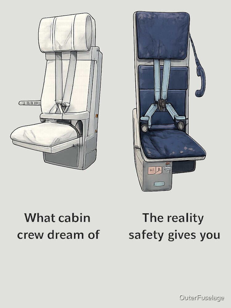 Flight attendant cabin crew airline crew aviation aviator airline by OuterFuselage