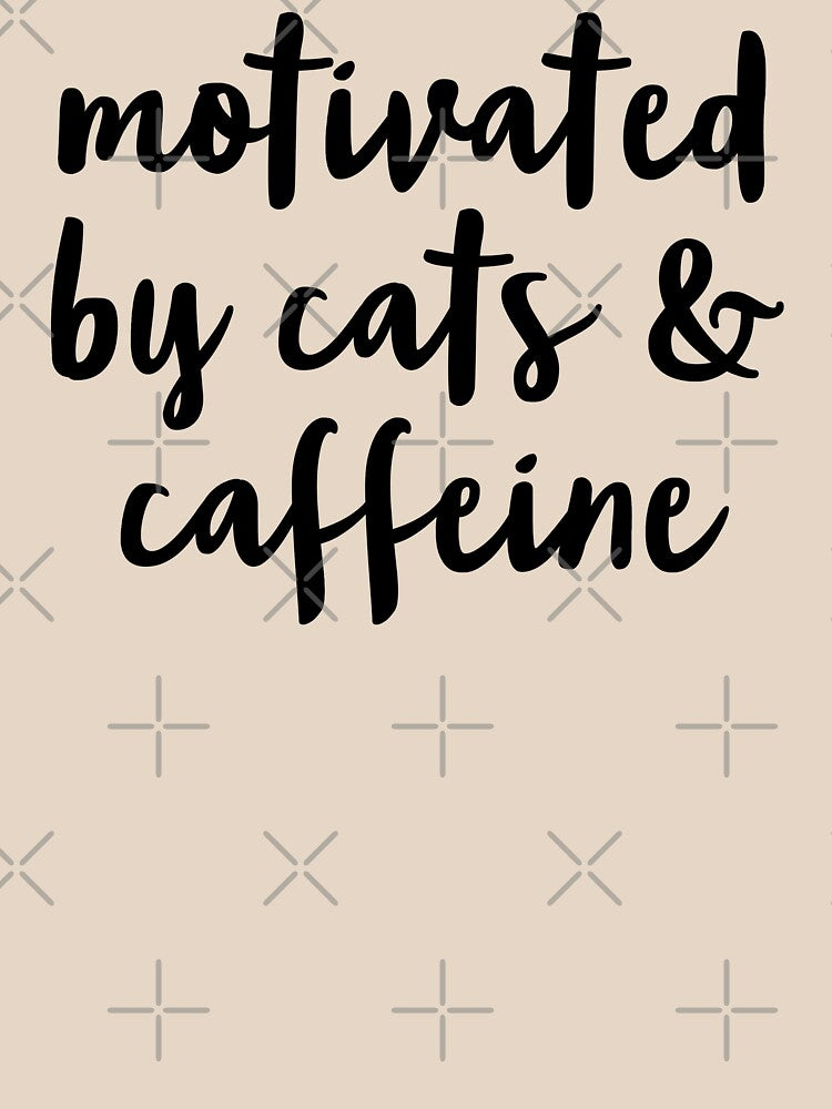 Motivated By Cats and Caffeine by bainermarket