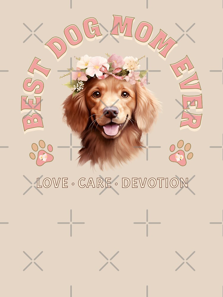 Best Dog Mom Ever Coquette Aesthetic by CozyLightsStore