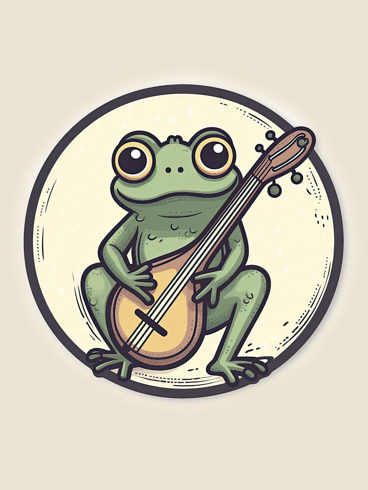 banjo frog by AdamGierczyk