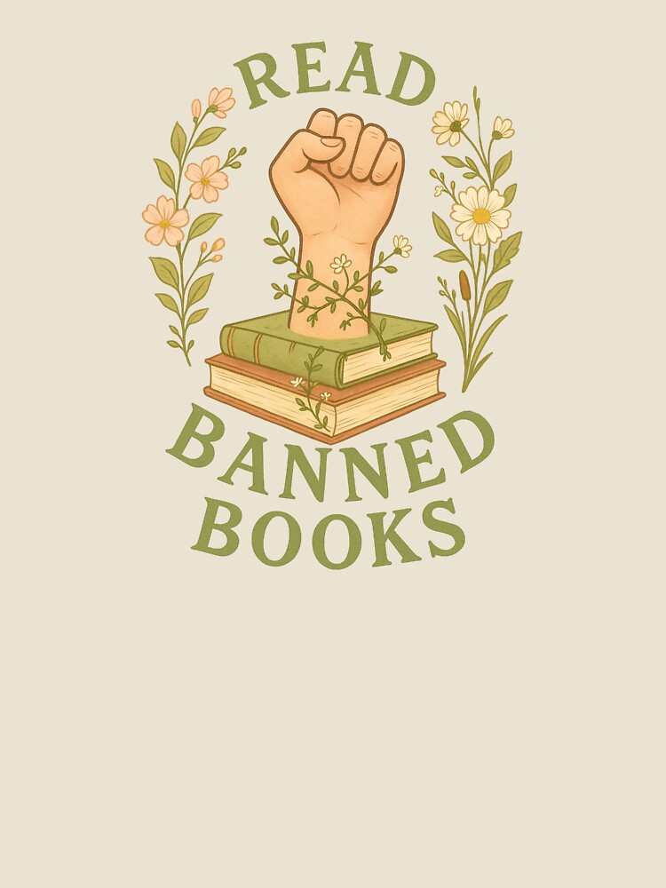 Read Banned Books - Book Rebel by MulberryMarket