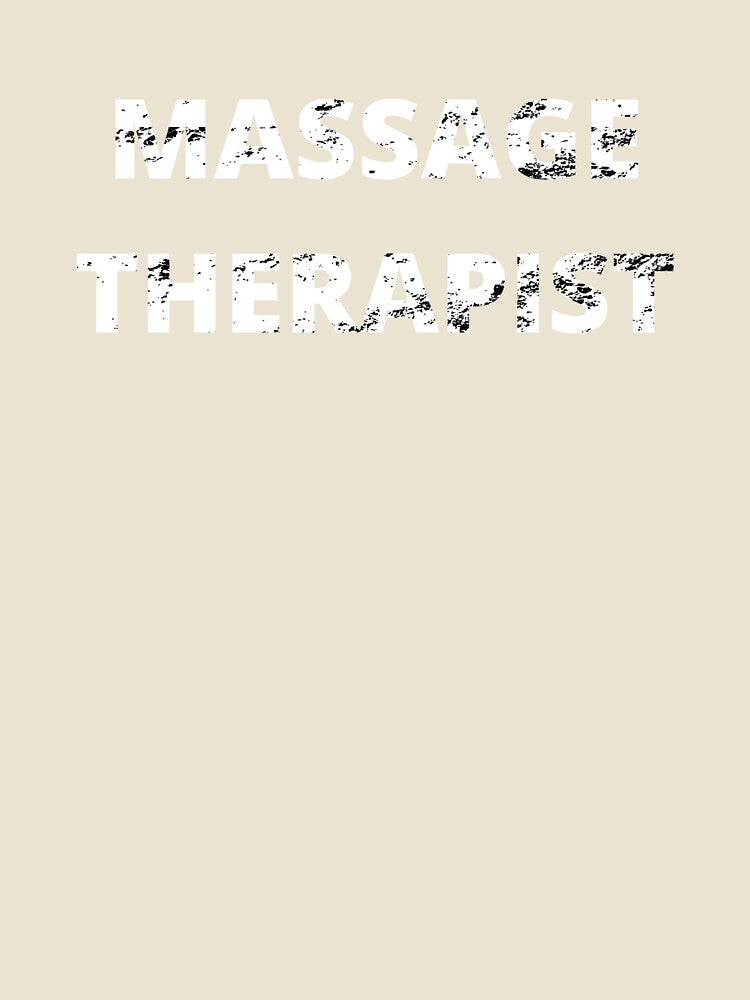 Massage therapist relaxation health men women Retro Vintage by Jeangel97