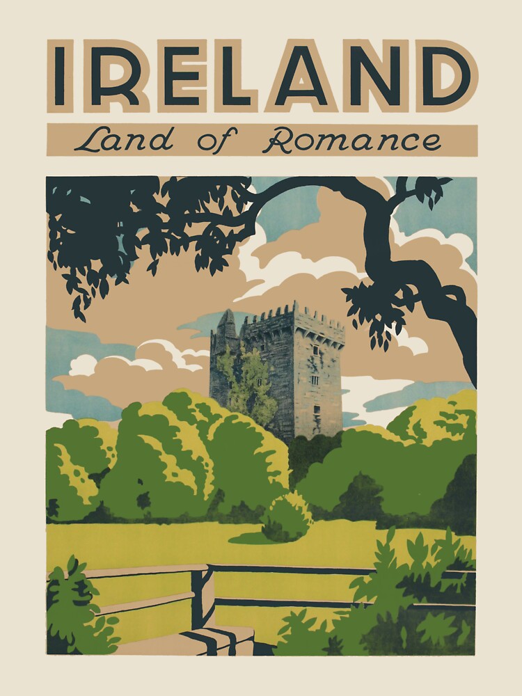 Ireland, Land of Romance by Vintagrafica