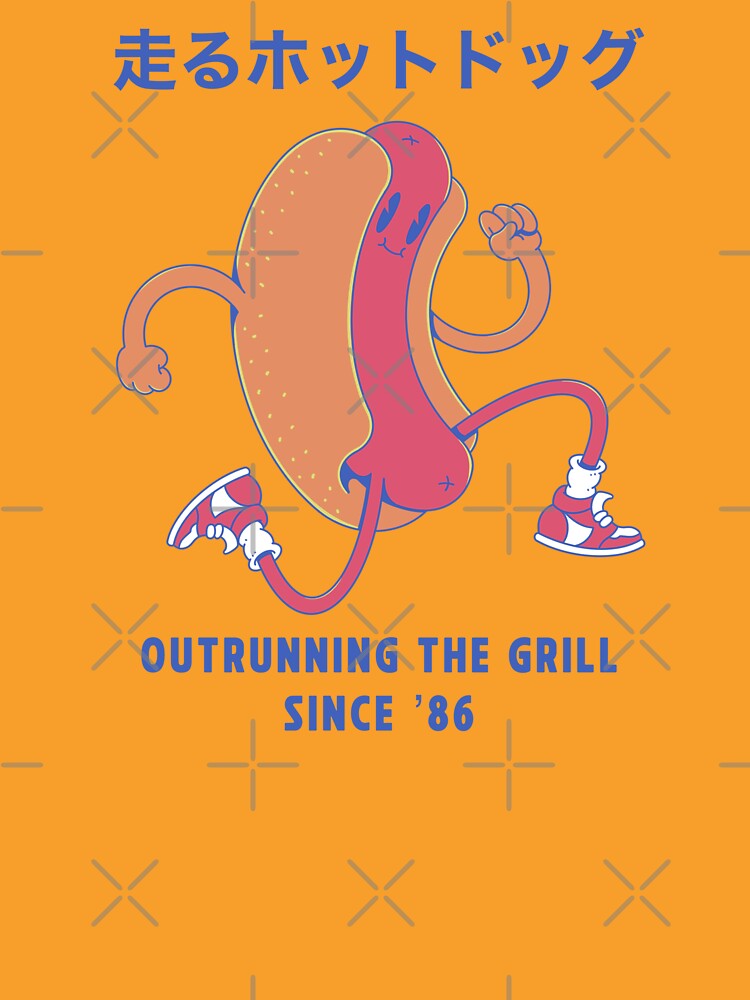 Running Hotdog Since 86 by Artthree