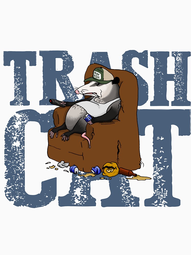 Trash Cat by scribblewit