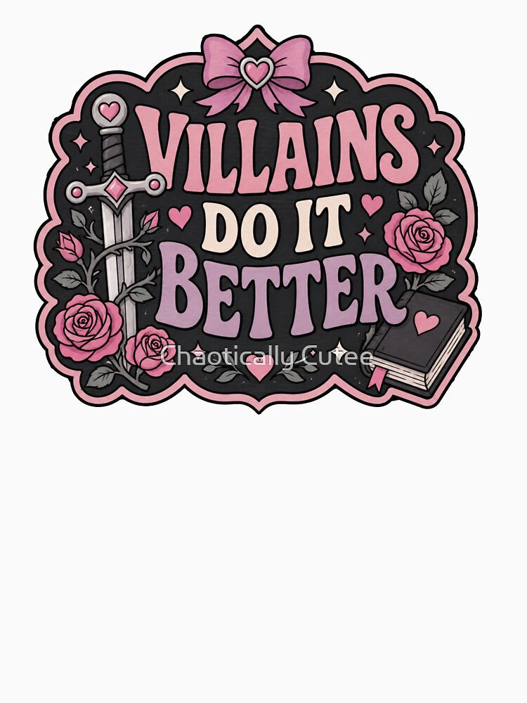 Villains do it better - bookish by Chaotically Cutee