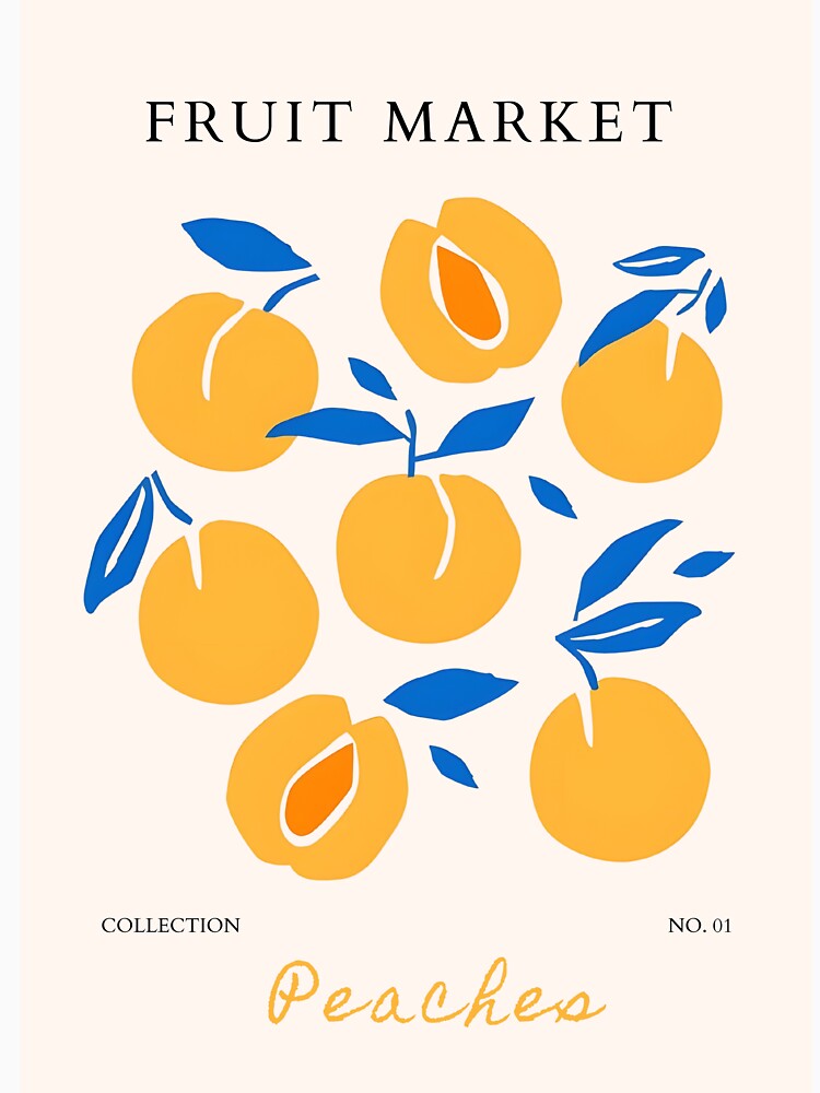 Peach Parade – Fruit Market No. 01 by TurtleDream