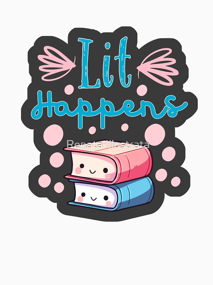 Lit Happens Books Cozy Reading by Renata Illustrata