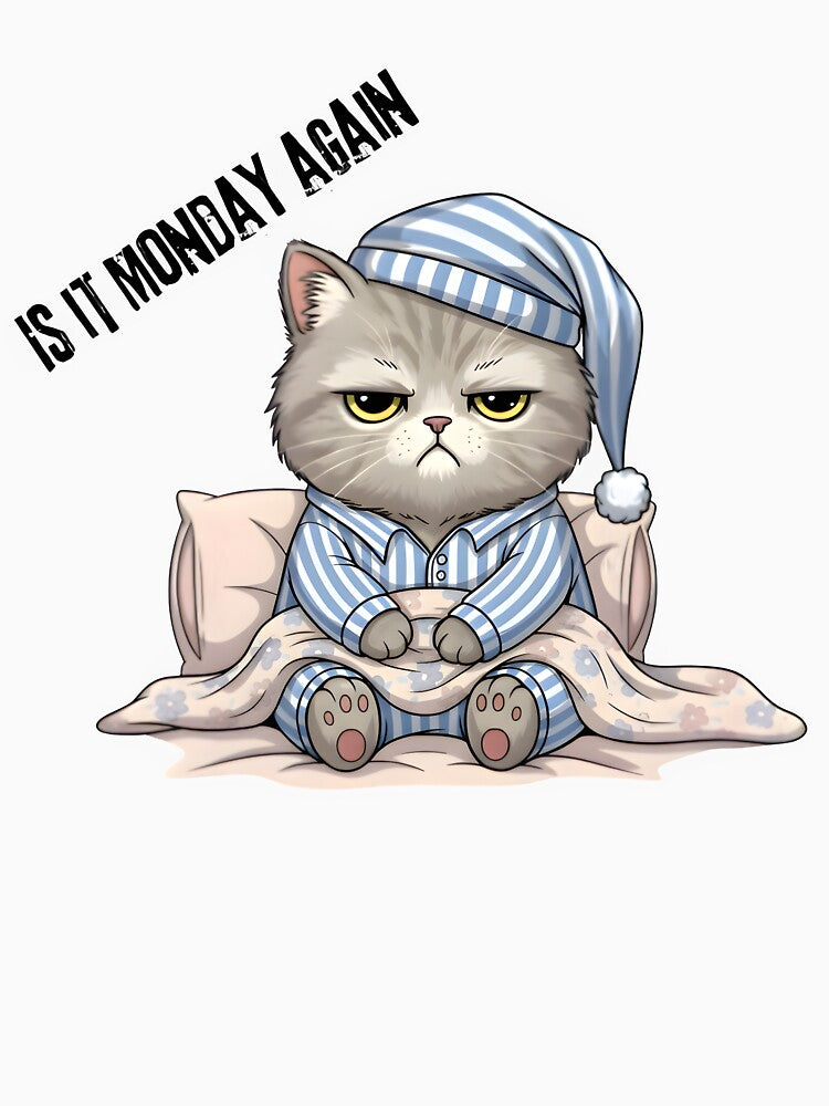 "Don't Talk To Me" Cat by PreeCha Art & Co.
