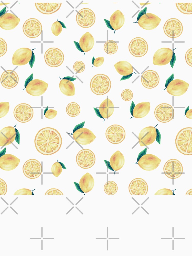 Vintage Lemon All Over Print Pattern by Designs24U