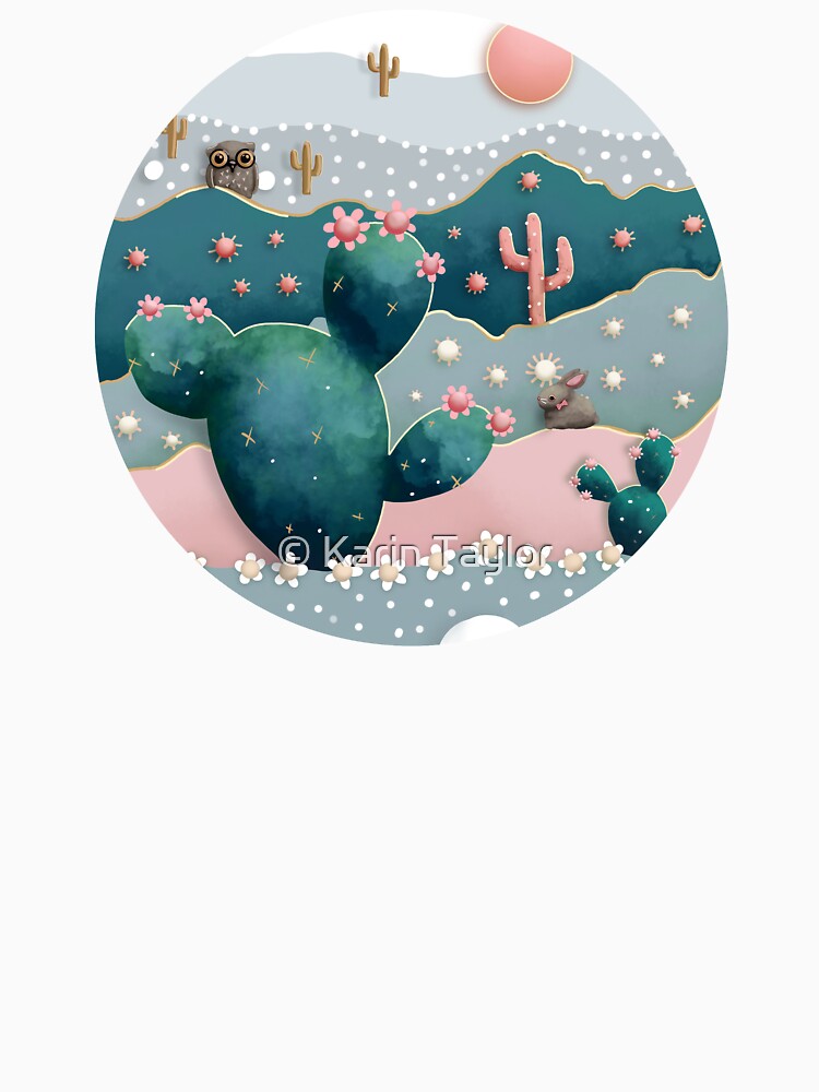 Desert Friends Succulents by Karin Taylor