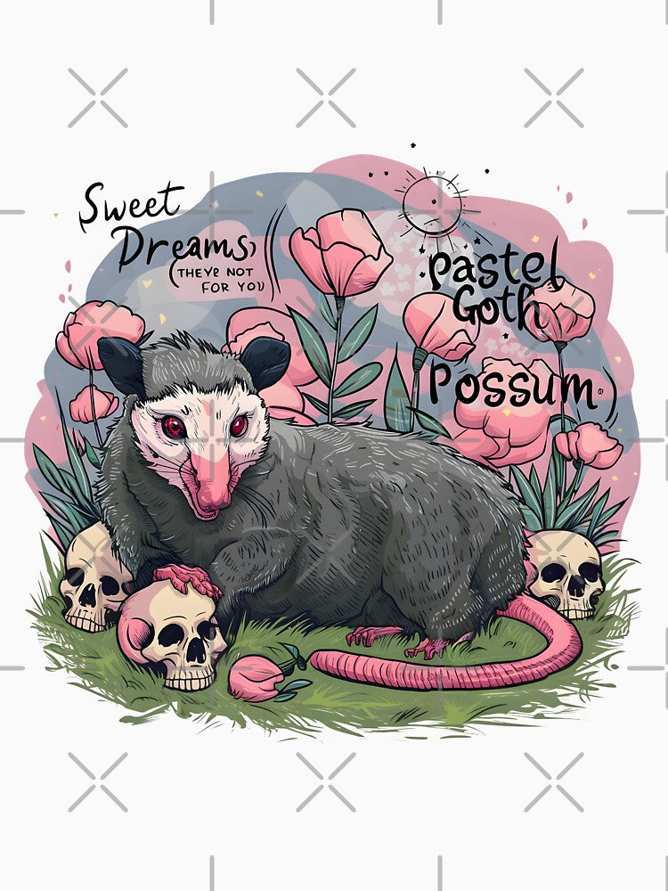 sweet dreams goth possum Street Cats Squad by bluel_evin