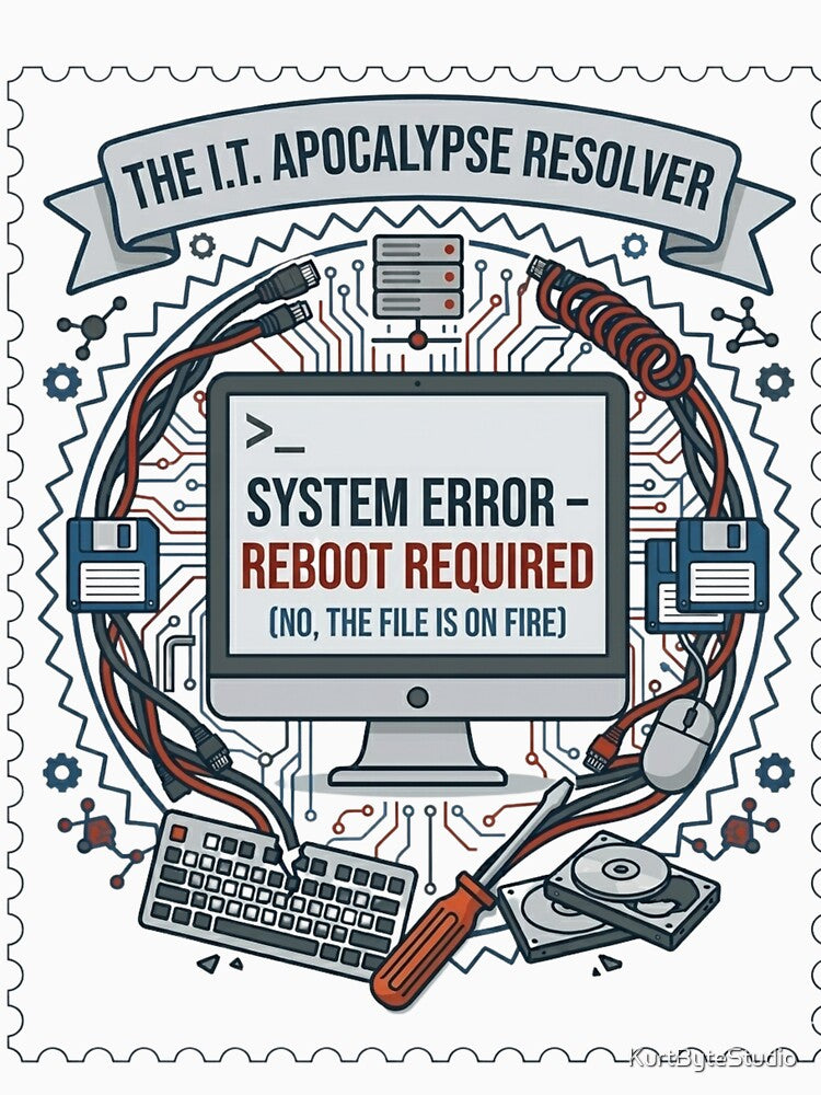 System Error  Reboot Required (Premium Design) by KurtByteStudio