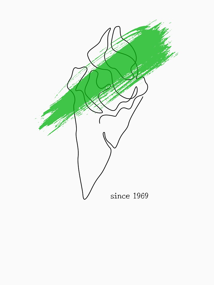 Matcha Soft Serve – Minimal Line Art by SAWAHO mix