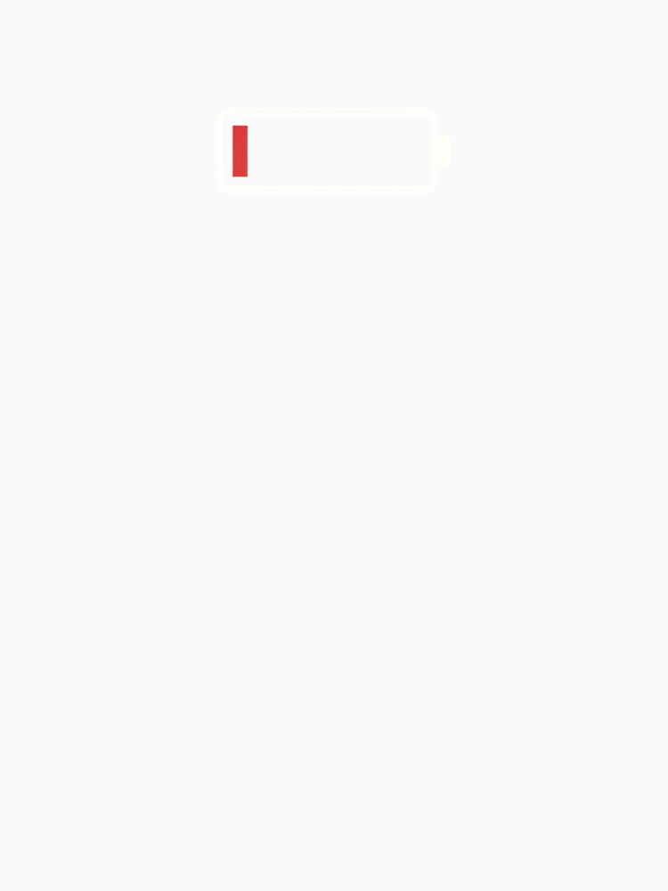 Low Battery – Minimal Icon Design by IdeaFuel404