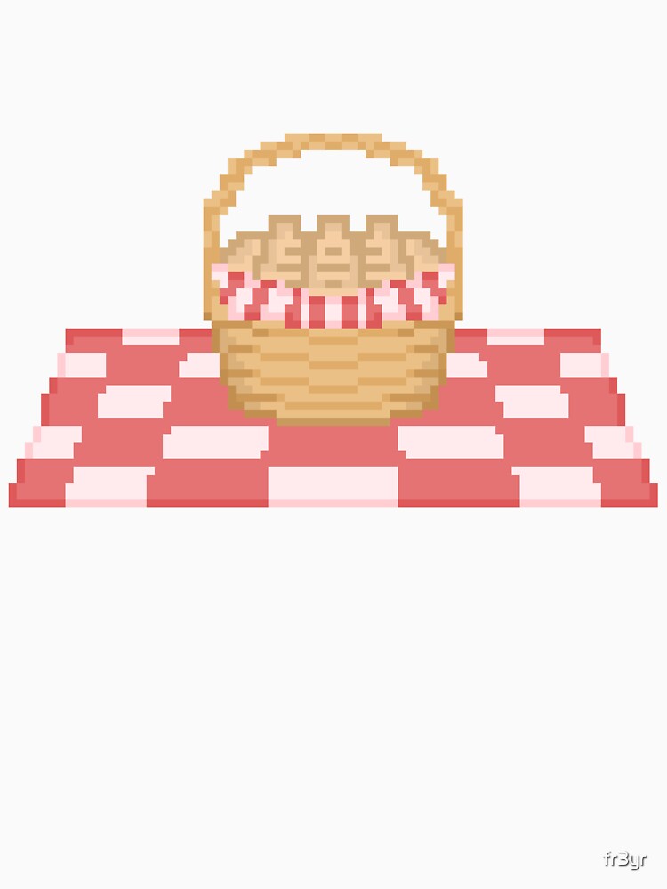 Pixel Cottagecore Basket Bread by fr3yr