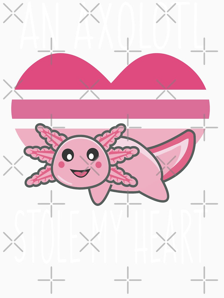 Cute Axolotl Lover An Axolotl Stole My Heart by eternallygifted
