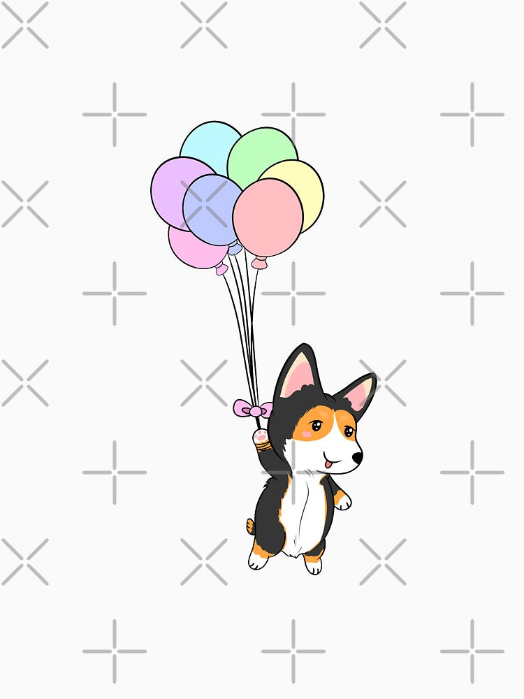 Cute Corgi Balloon by AndyWong
