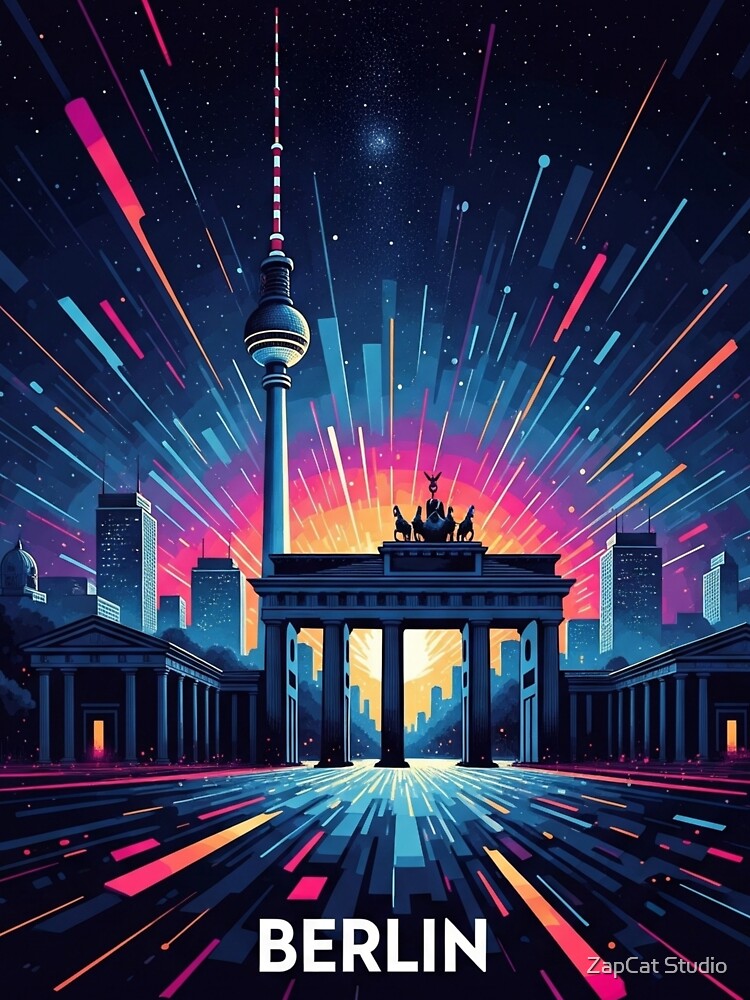 Berlin Techno: Nightlife in the Electronic Capital by ZapCat Studio