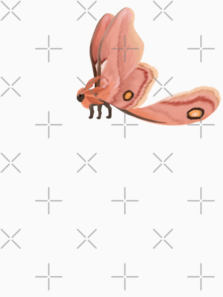 Pink moth axolotl by Fridayscorner