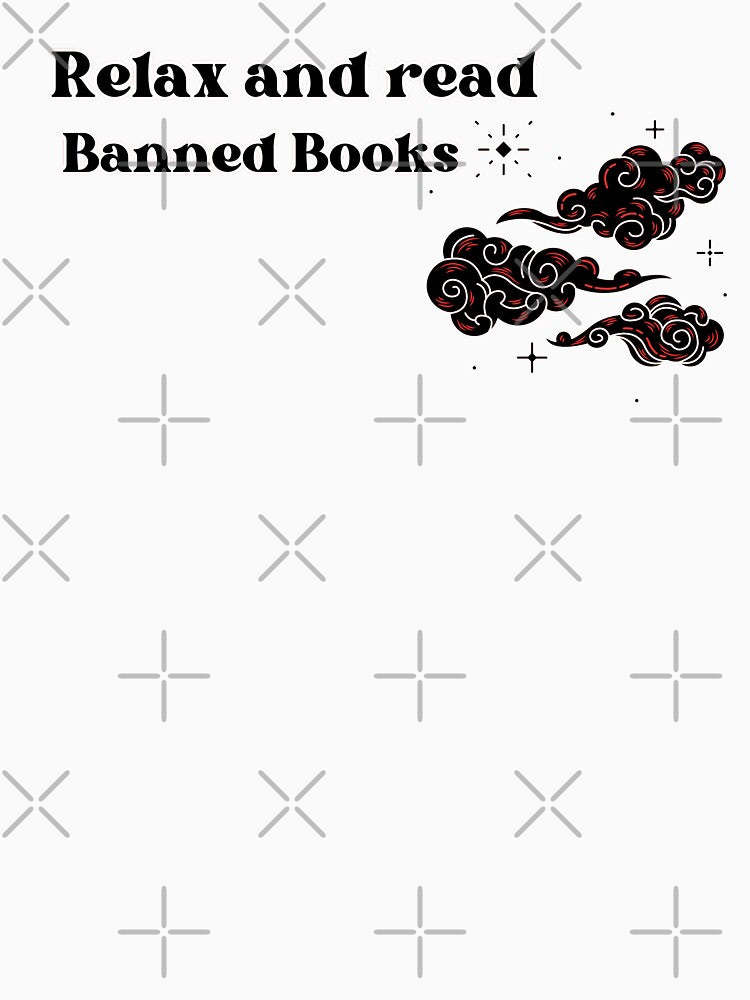 Relax And Read Banned Books Aesthetic Bookish Bookaholic Trope by Maviartig