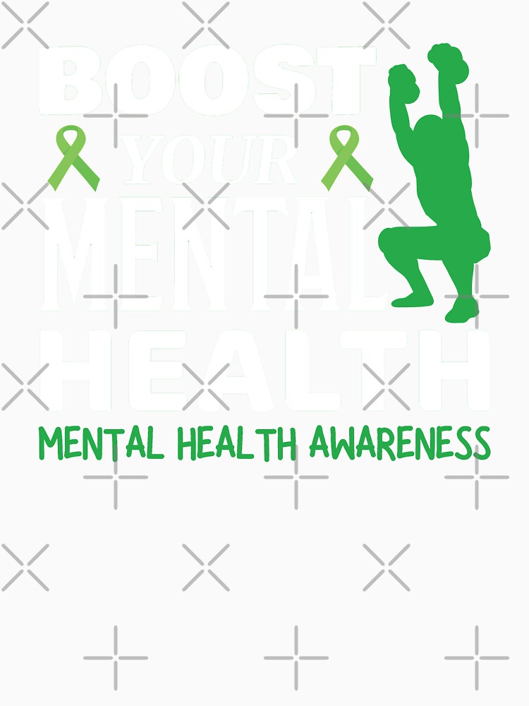 Boost Your Mental Health - Mental Health Awareness - With Exercise by OwlCanvas