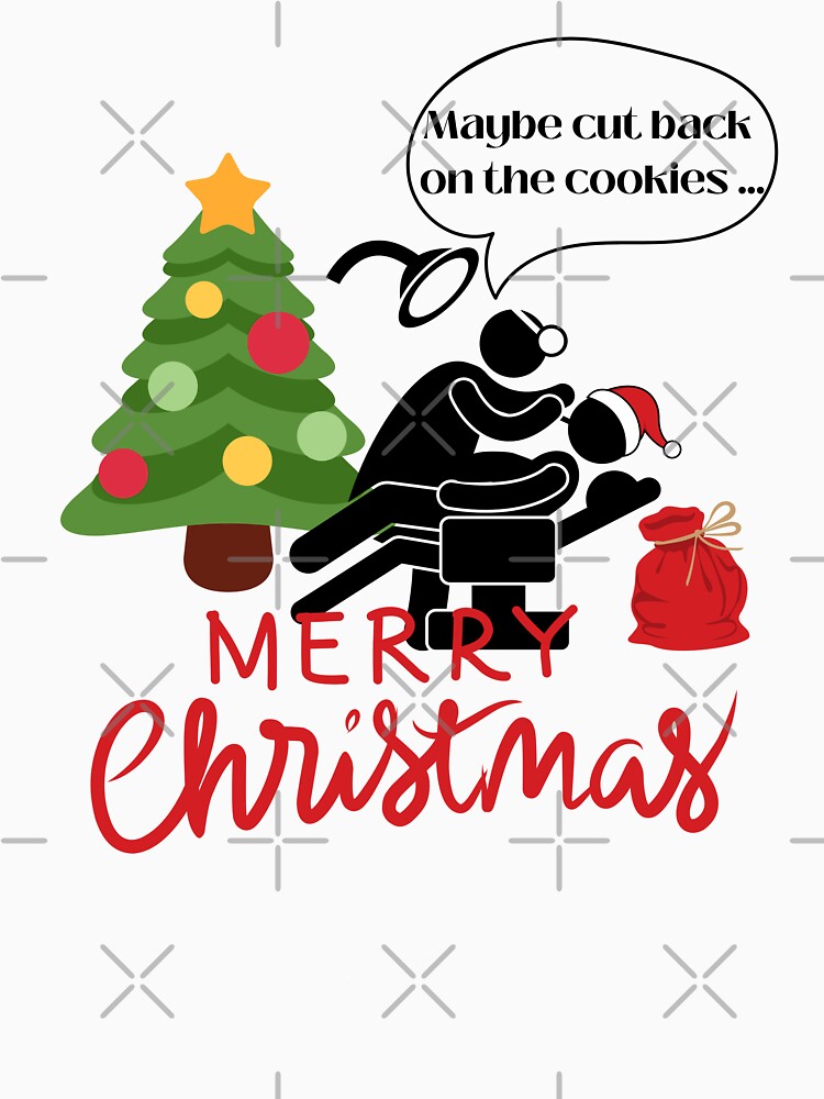 Merry Christmas Dentist funny holiday design by Sukis-shop