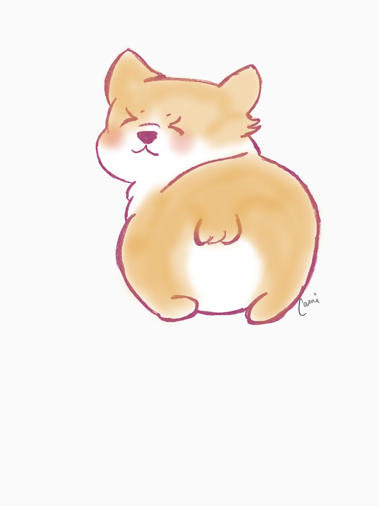 Cute Cartoon Corgi by theCraftyPack