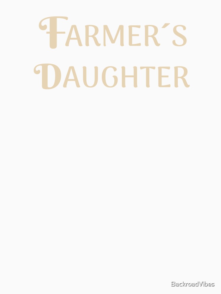Farmer's Daughter Western Boho Aesthetic Design by BackroadVibes