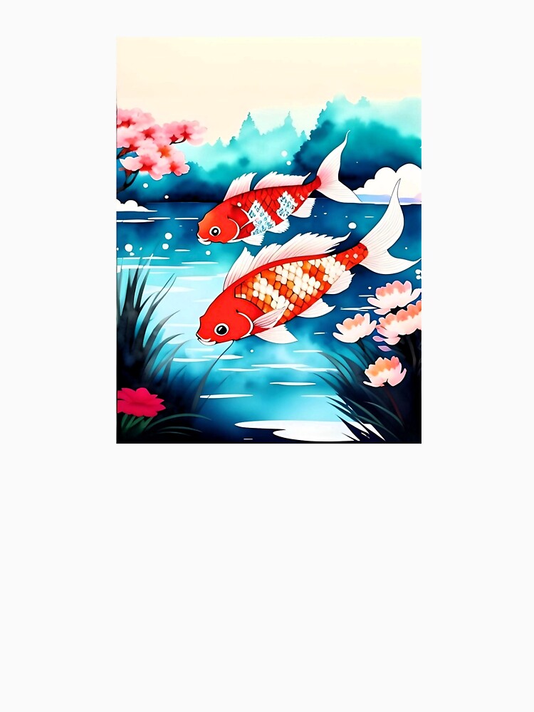 Enchanted Lake Koi Fish by Whimsy Fae Studio