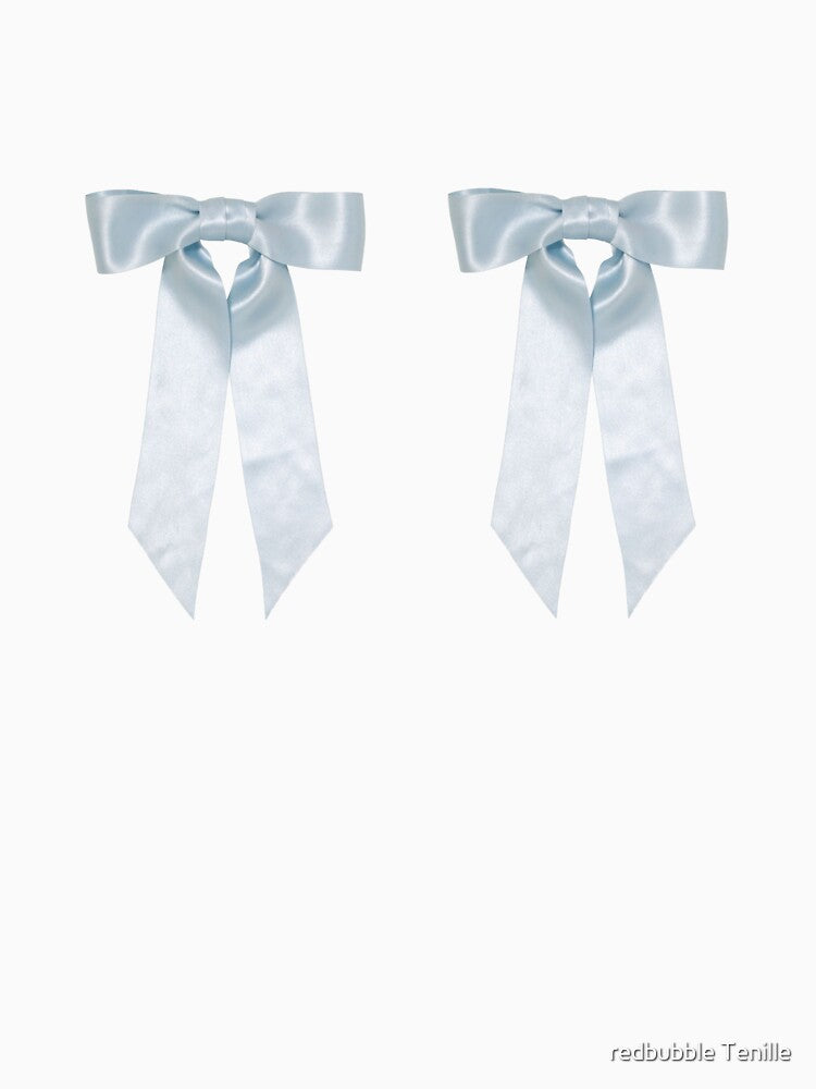 Coquette blue bow two pack by redbubble Tenille