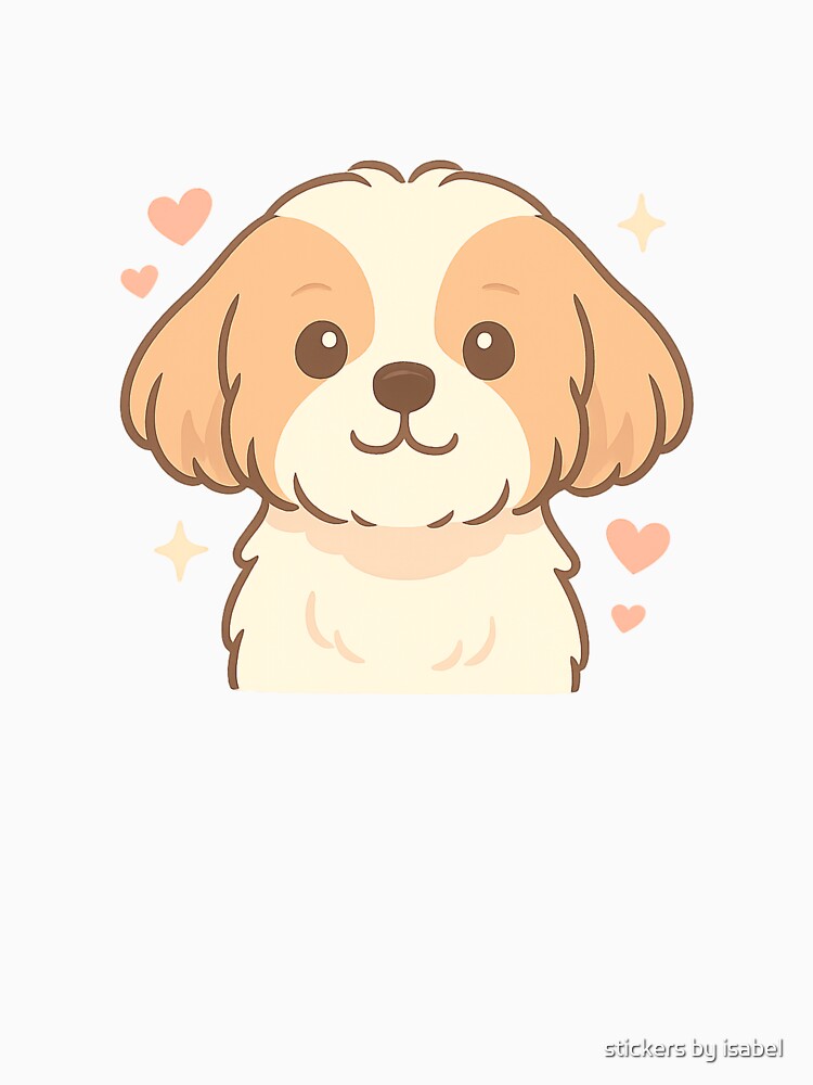 Shih Tzu Dog by stickers by isabel