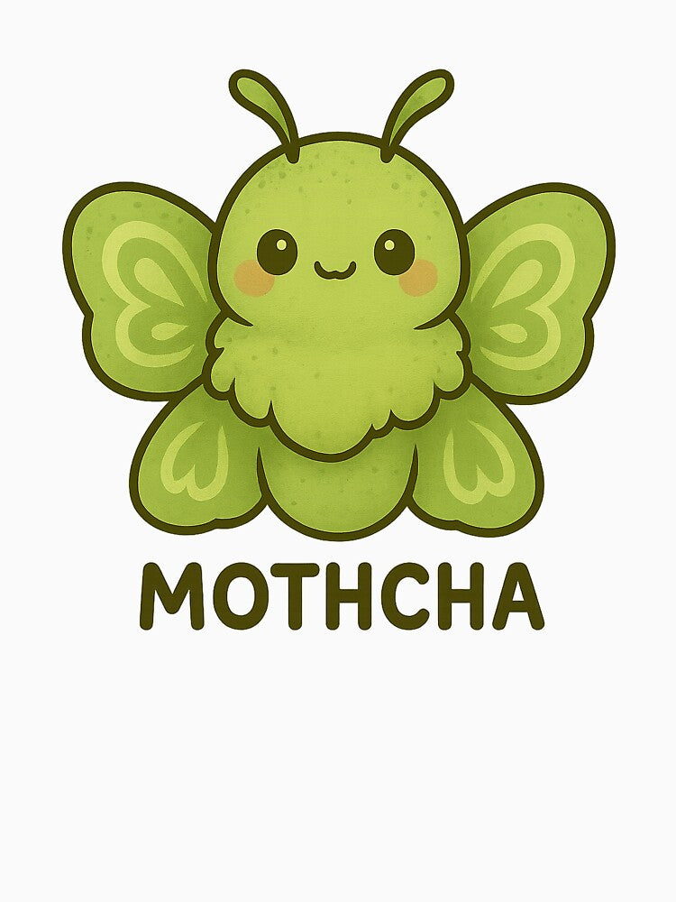 Mothcha — Kawaii Matcha Moth by Dream Machine