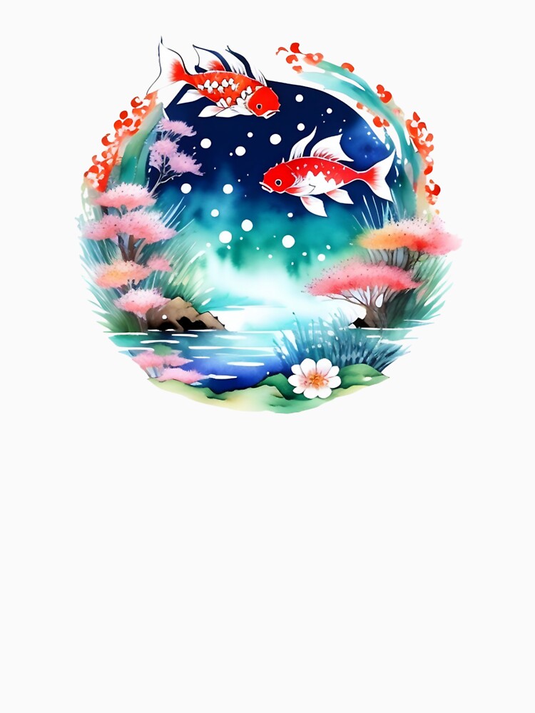Magical Koi Fish by Whimsy Fae Studio