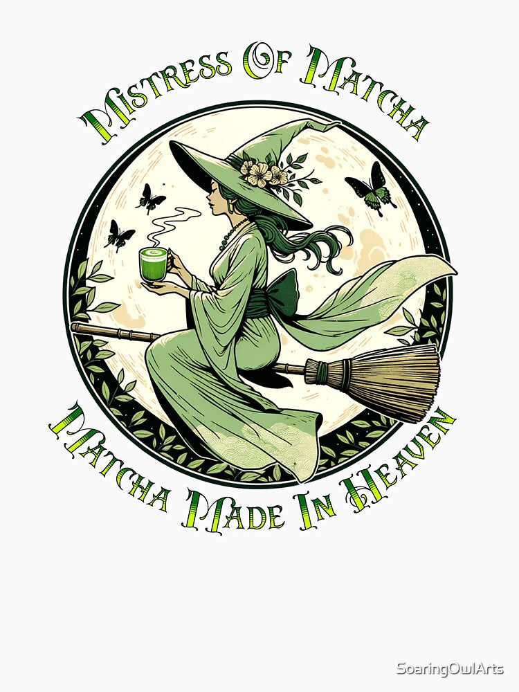 Mistress Of Matcha Tea Lattes by SoaringOwlArts