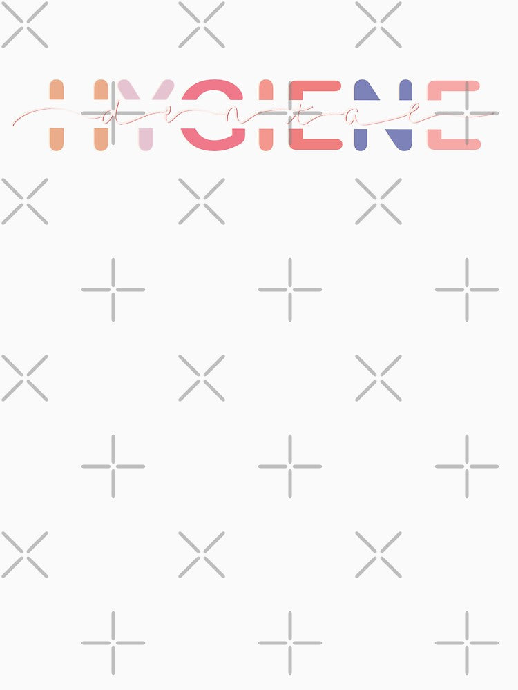 Dental Hygiene Calligraphy by Katherine Winner